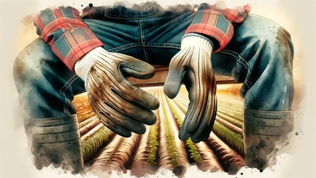 農作業　手袋